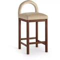 Meridian Furniture Conrad Velvet Counter Stool