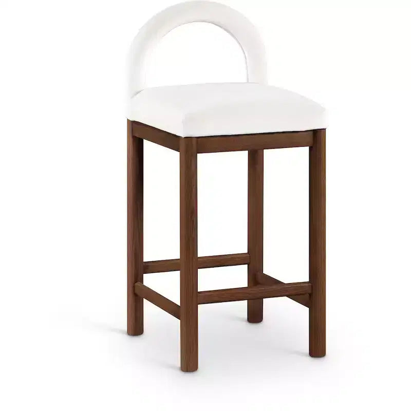 Tabourets de bar en velours