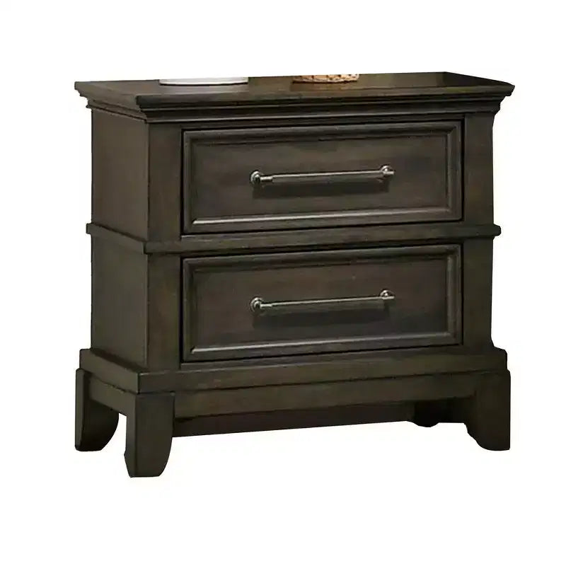 Table de chevet de 66 cm avec 2 tiroirs