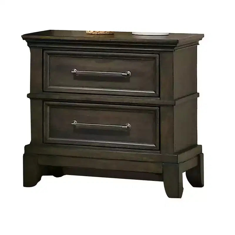 Table de chevet de 66 cm avec 2 tiroirs