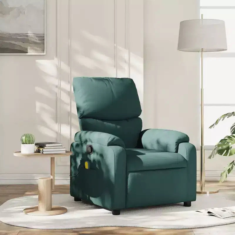 Fauteuil de massage électrique inclinable Polyester métal contreplaqué