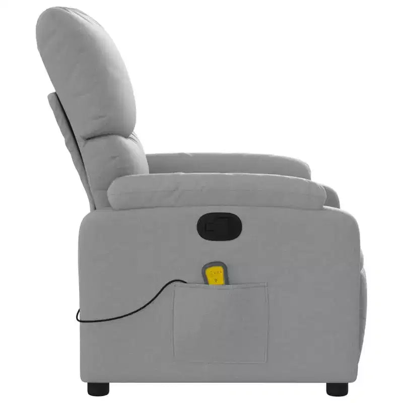 Fauteuil de massage électrique inclinable Polyester métal contreplaqué