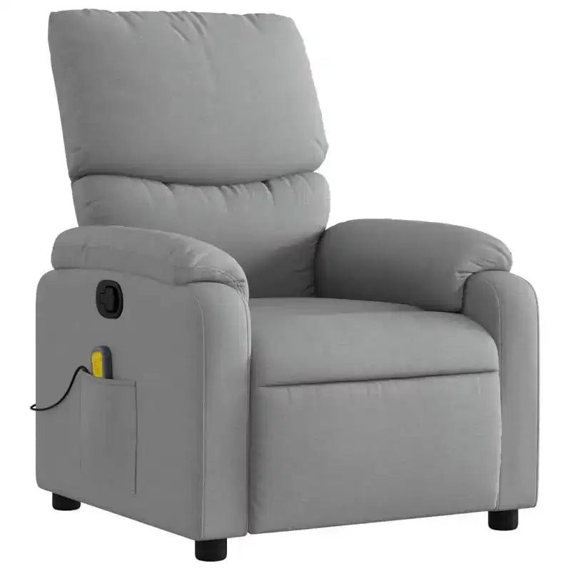 Fauteuil de massage électrique inclinable Polyester métal contreplaqué
