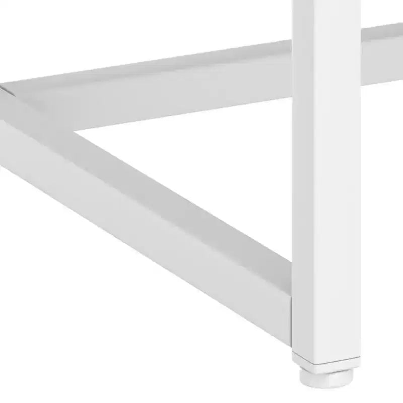 Table console Table d'entrée Table d'appoint étroite de couloir avec tiroir Acier