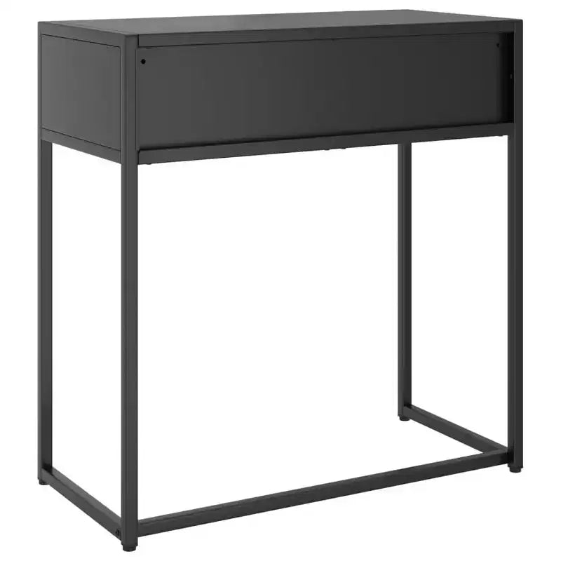Table console Table d'entrée Table d'appoint étroite de couloir avec tiroir Acier