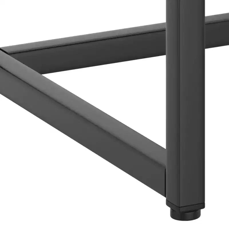 Table console Table d'entrée Table d'appoint étroite de couloir avec tiroir Acier