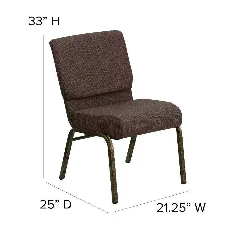 Chaises d'église empilables