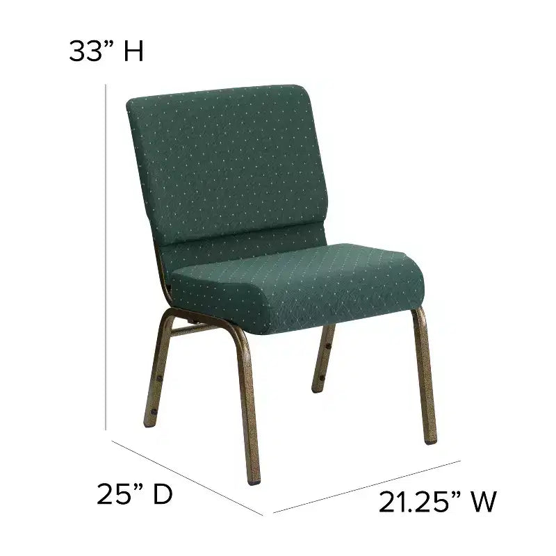 Chaises d'église empilables