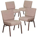 Chaises d'église empilables