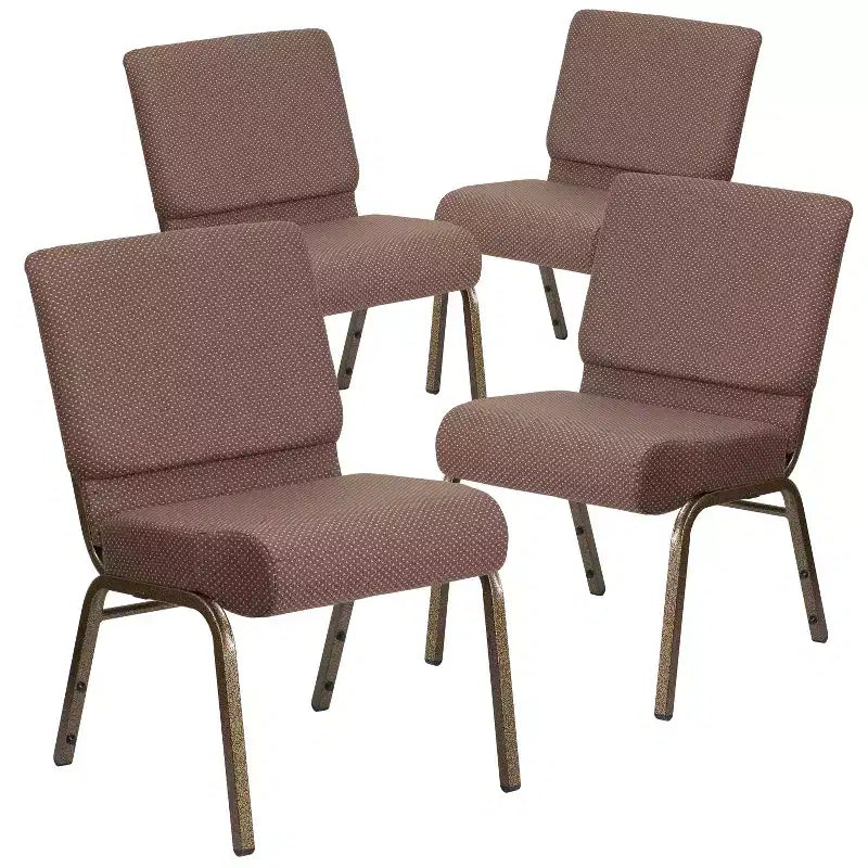 Chaises d'église empilables