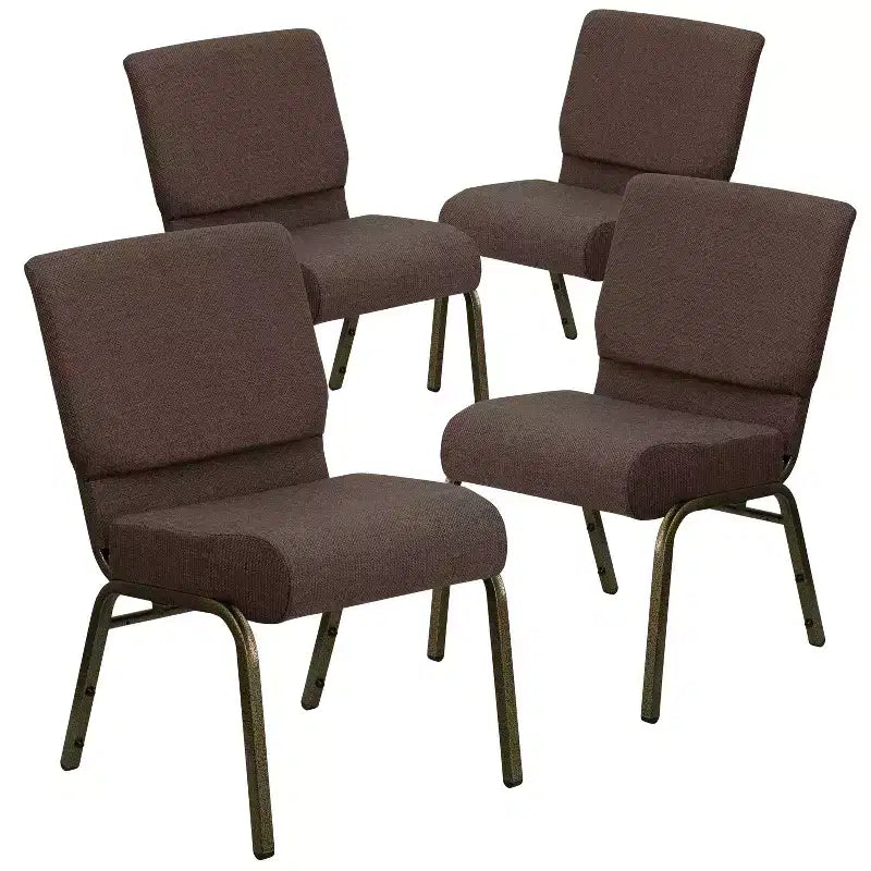 Chaises d'église empilables