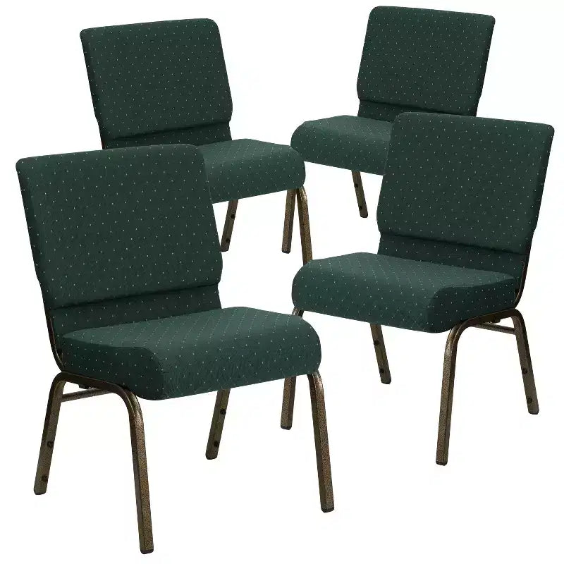 Chaises d'église empilables