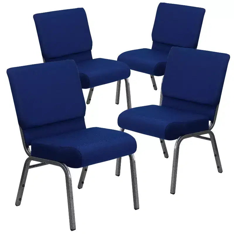 Chaises d'église empilables